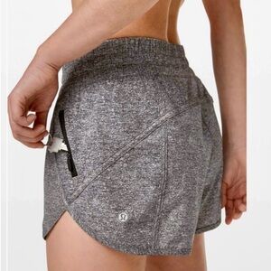 lululemon athletica Women's Heathered Gray Athletic Shorts